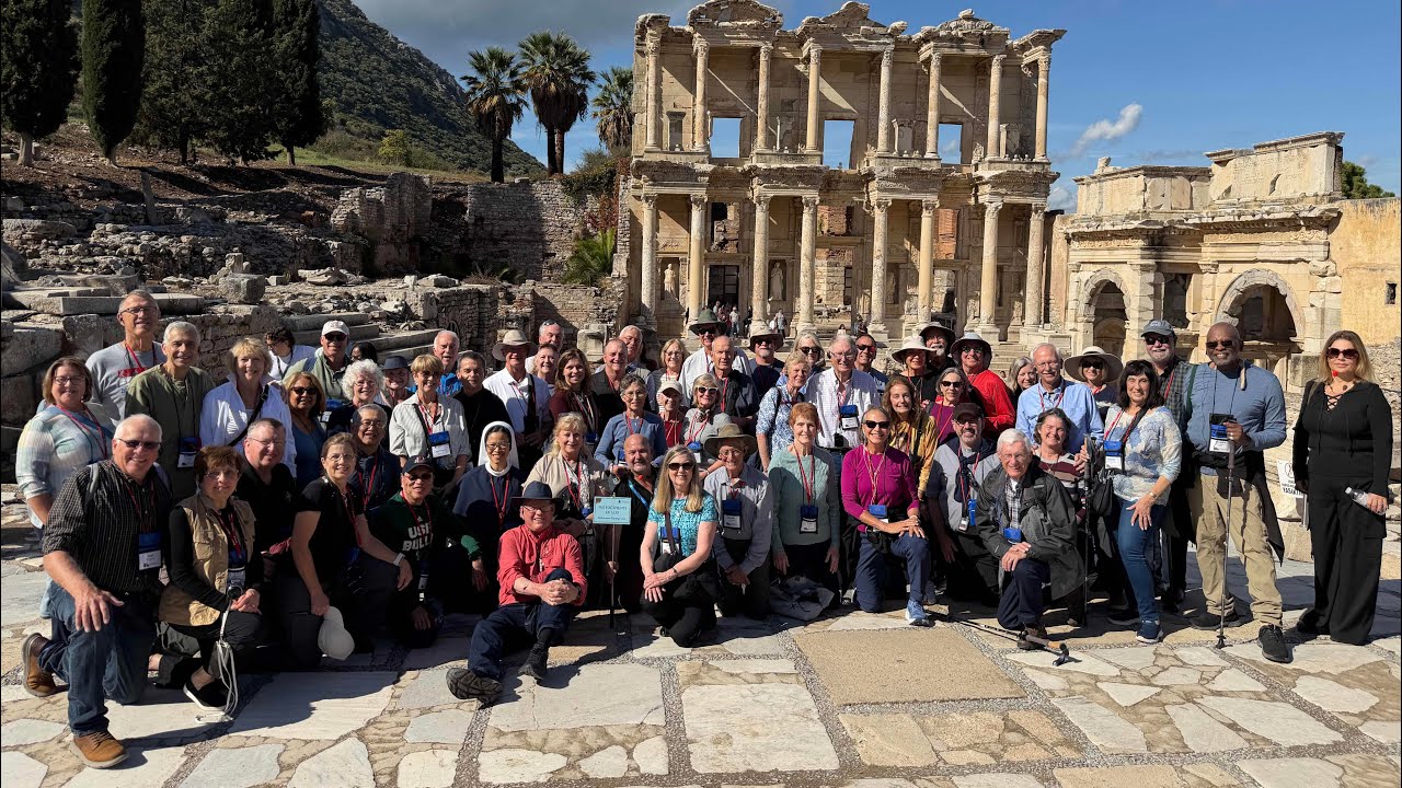 Video thumbnail for Cruise Day 7: Ephesus, Mary’s House, 3rd Ecumenical Council, Rug Demonstration, St. John’s Tomb