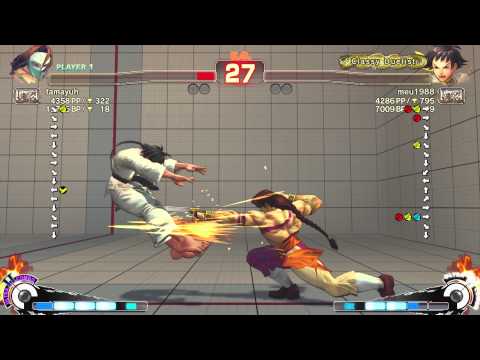 Tamayu (Claw) vs Meu (Makoto) - USF4 *60fps/1080p*