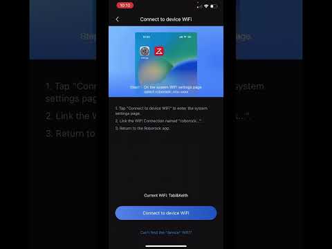 Roborock Q5+ trying  to connect to wifi (and failing. Again).