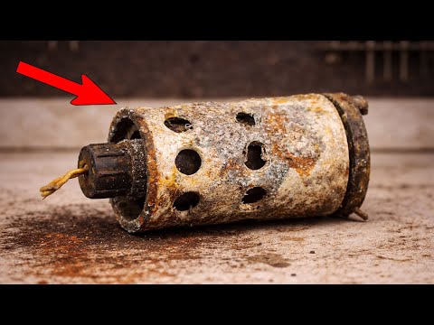 Restoration Strange Broken Lights Very Rusty! | Legend Restore