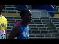 CARIFTA49: Kevin Brooks from Jamaica wins Oct Boys U20 100m Heat 2 | SportsMax TV