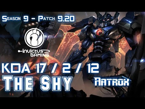 IG The Shy AATROX vs SION Top - Patch 9.20 EUW Ranked