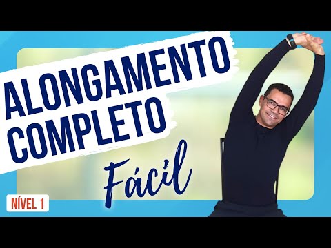 Easy Seated Stretching in a Chair | Level 1 | Exercises for Seniors