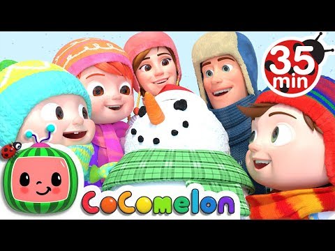 Winter Song (Fun in the Snow) + More Nursery Rhymes & Kids Songs - CoComelon
