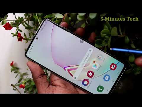 How to set dual app in Samsung Galaxy Note 10 Lite