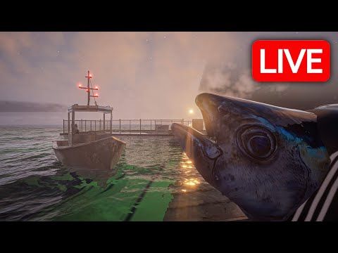 Playing the New Fishing Horror Game - Umigari LIVE 🔴