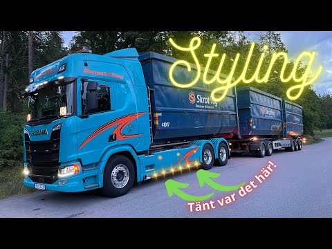 Monterar sidomarkeringsljus