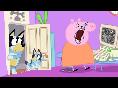 Bluey's Interdimensional Pig Adventure!!