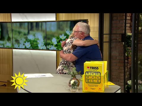 Höll trisskrapet hemligt för familjen - skrapade hem miljontals kronor i direktsändning! - Nyhetsmor