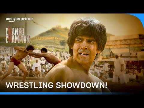 Chandu's Iconic Kushti Battle 🔥 | Chandu Champion | Kartik Aaryan | Prime Video India