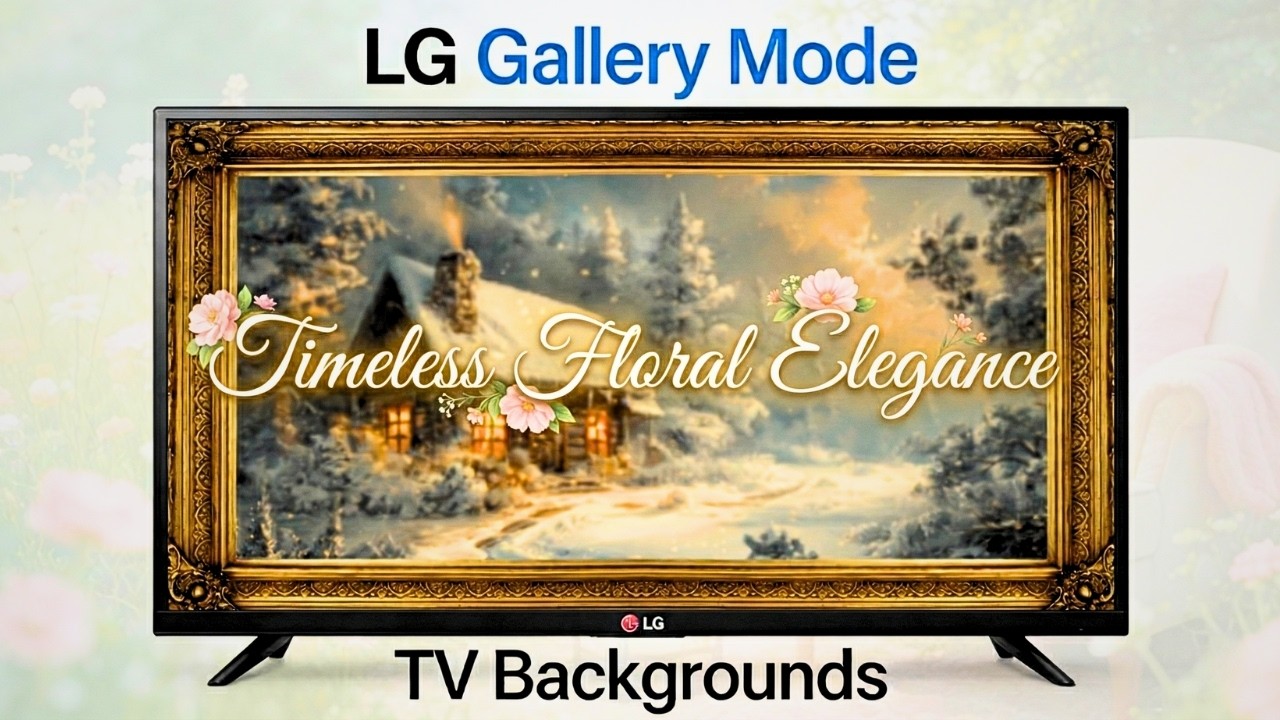 LG Gallery Mode Art: Best Cottagecore Aesthetic Backgrounds for Your TV