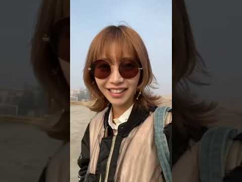 Hina live IG at Egypt #SilentSiren #HinakoUmemura #Hinanchu