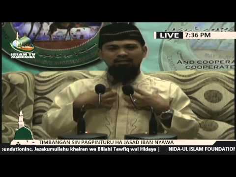 Timbangan sin Pagpinturu ha Jasad iban Nyawa lecture by Sheikh Maher Gustaham (Tausug)