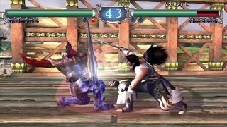 Nightmare VS Mitsurugi Gameplay