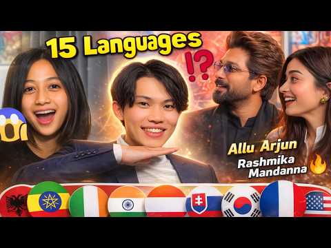 Japanese Polyglot SHOCKS People Worldwide — Even Indian Superstars 😱