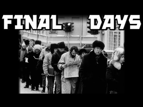 Final Days of the Soviet Union. 1990 Vintage Film #ussr