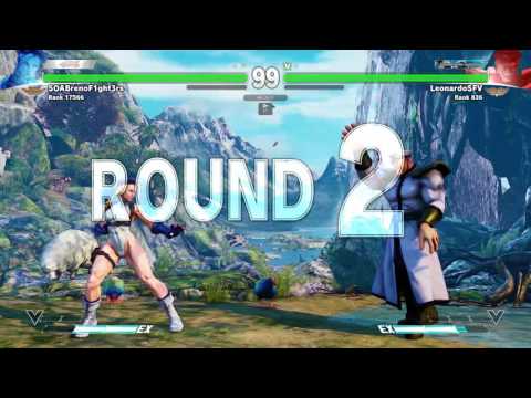 SFV - SOA Breno Fighters (Cammy) VS LeonardoSFV (M. Bison)