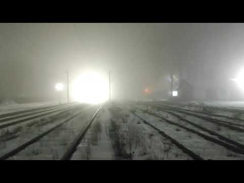 Tren IR1654 Vatra Dornei Bai - Bucuresti Nord trece prin Suceava Vest cu 40-0228-9 - 21.02.2021