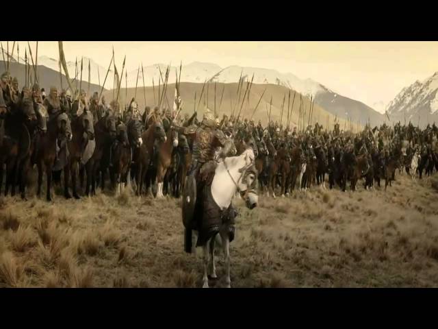 Vídeo relacionado con El Señor de los Anillos Caballos Místicos Dorados Sudadera