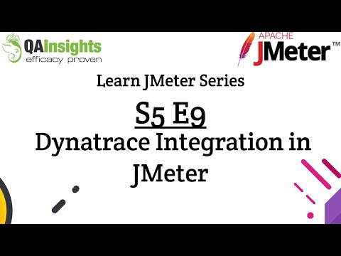 S5E9 Learn JMeter Series - Dynatrace Integration in JMeter