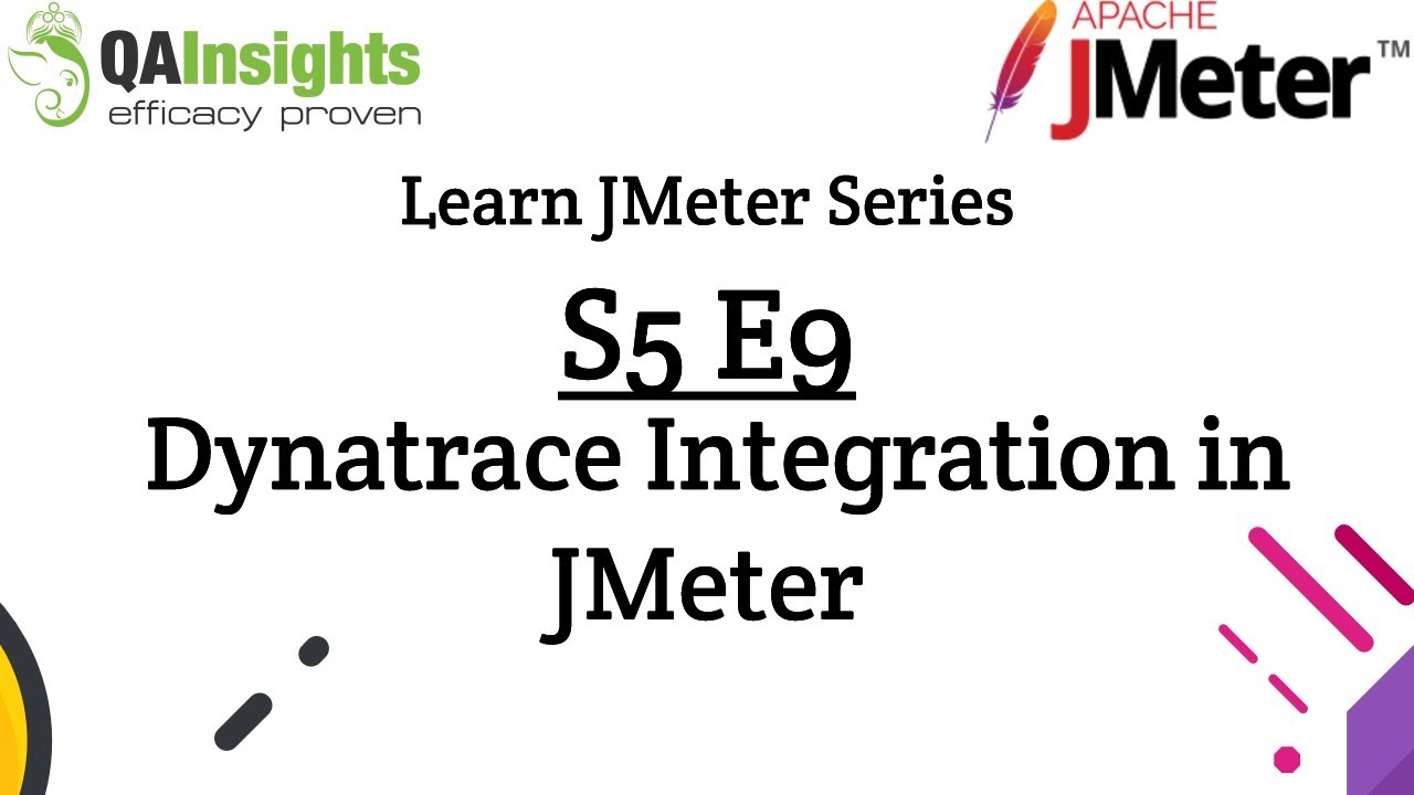 S5E9 Learn JMeter Series - Dynatrace Integration in JMeter