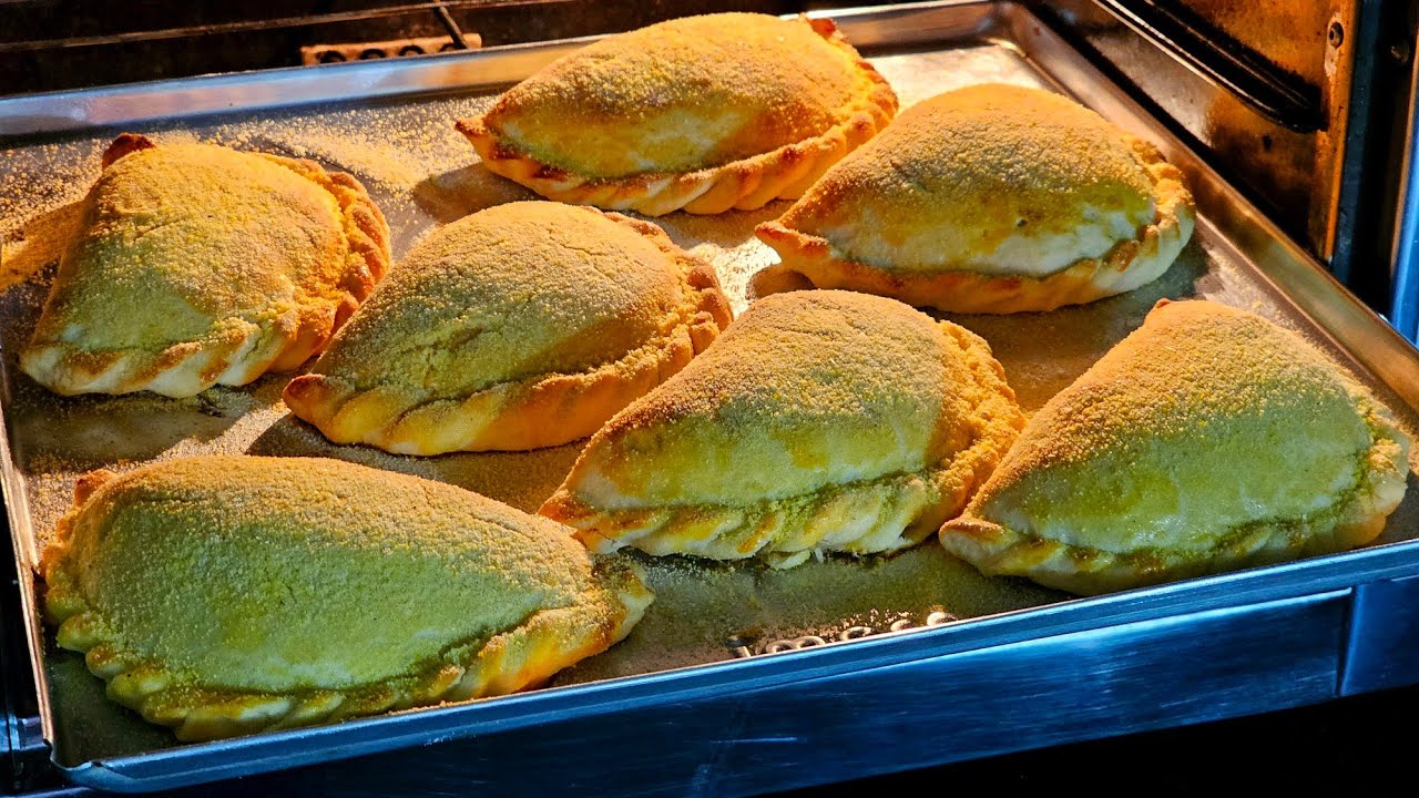 PASTEL ASSADO I FÁCIL I CROCANTE I CREMOSO UMA DELICIA