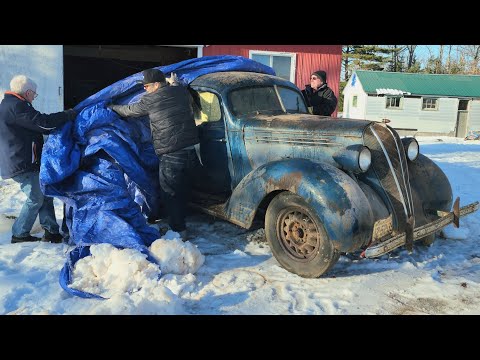 Best barn find ever!!! 1936 Hudson Terraplane – parked for 60 years ????