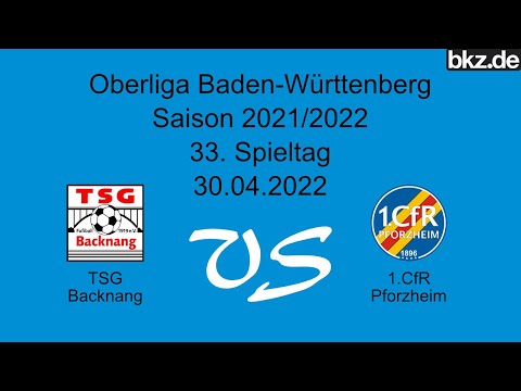 Fußball-Oberliga: TSG Backnang - 1. CfR Pforzheim