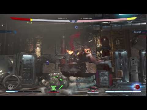 Sick Bane Juggle Combo Slam #injustice2