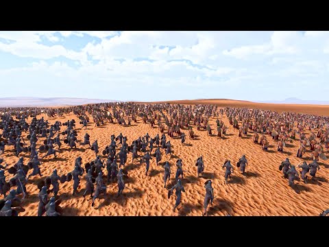 Can Romans & Spartans Stand their Ground Against Xerxes & Genghis Armies with help from Jedi? UEBS2