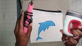 How To Apply Hotfix Rhinestones With A Heat Press Machine || Apply on HTV