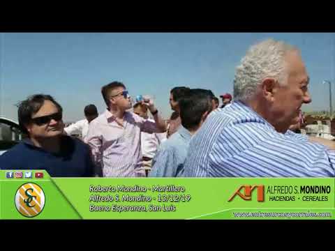 13-12-19 - Bienvenida de Roberto Mondino - Martillero - Alfredo S. Mondino - Buena Esperanza