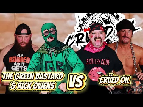 🍁💥 The Green Bastard & Rick Owens vs Crüed Oil – Clash 36 | Capital City Wrestling 💥🍁