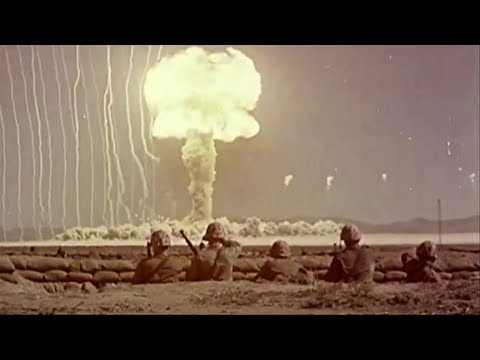 U.S. Army Atomic Bomb Blast Effects - 1959 Atomic Bomb Explosion Test Footage