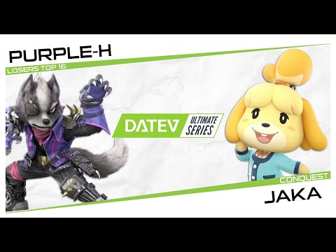 DATEV Ultimate Series - Conquest [Losers Top 16] VCA | Purple~H (Wolf) Vs. SIR | Jaka (Isabelle)
