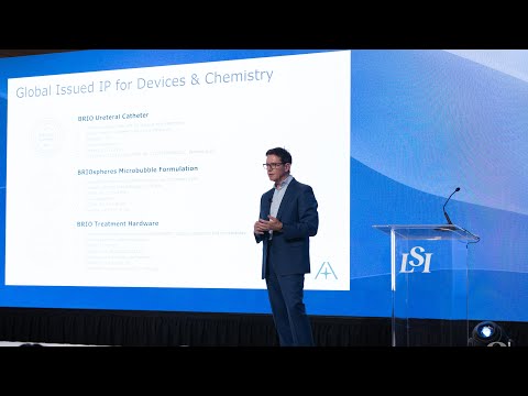 Paul Molloy, Applaud Medical - Low-Power Ultrasound Lithotripsy System | LSI USA '24