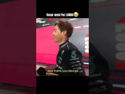 Oscar gave him Emotional Damage- #f1 #georgerussell #oscarpiastri #landonorris #qatargp #grandprix