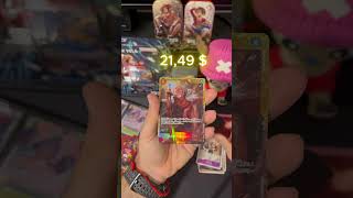 Rayleigh SEC Worth HOW MUCH?! #onepiece #cardpull #shorts