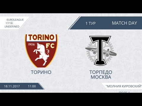 Евролига AFL-Молния 2017/18. 1-й тур. Группа D. Торино - Торпедо Москва