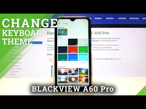 How to Change Keyboard Theme in BLACKVIEW A60 Pro – Open Keyboard Settings