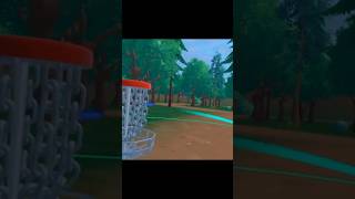 Sick ace bounce shot in Disc Golf: Hyzer Flip #gaming #VR #virtualreality #discgolf