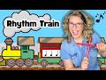 Rhythm Train 🚂 Rhythm Sticks Song for Kids | PreK, Kindergarten & 1st Grade Elementary Music Class