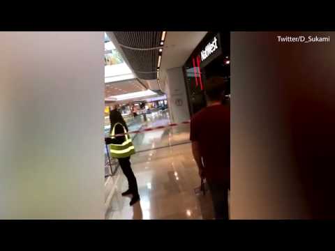 Westfield shopping centre evacuated in Stratford, London
