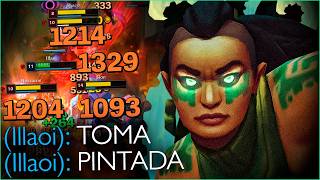 É TANTA PINTADA DE ILLAOI QUE TRAVA O PC DOS CARAS KKKKKKKK