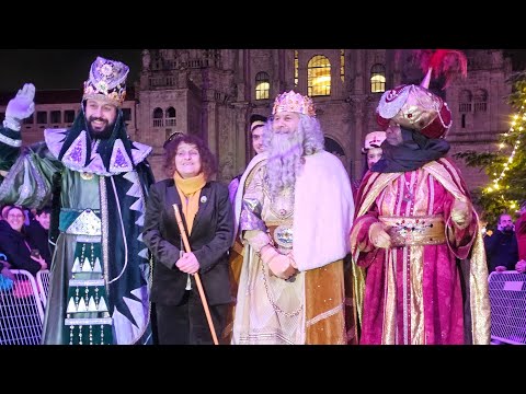 #DIRECTO ✨👑 Vivimos a chegada dos Reis Magos a Santiago de Compostela 