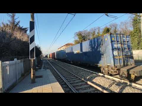 e494.001 Mir con tec chiasso-pomezia e saluto dell'amico!