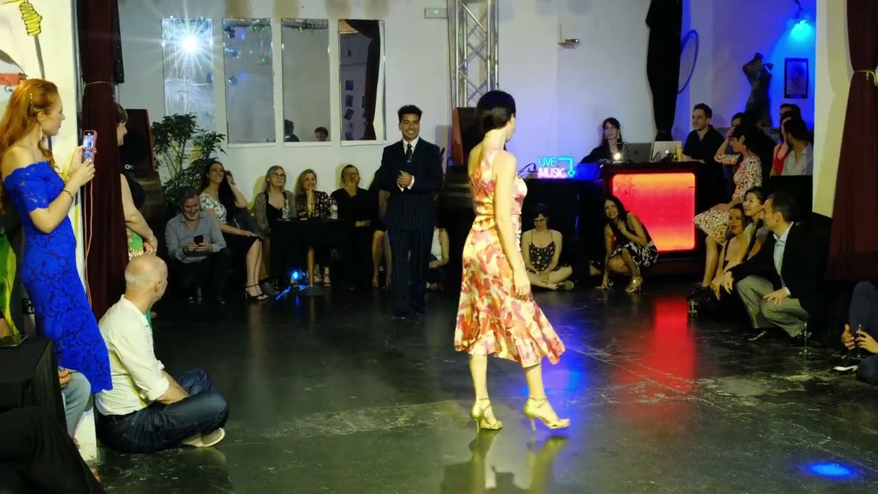 Cecilia Berra i Sebastián Achaval, a Santa Milonguita, Barcelona