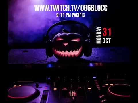 6Blocc Halloween Junglist Party TwitchTV 2022