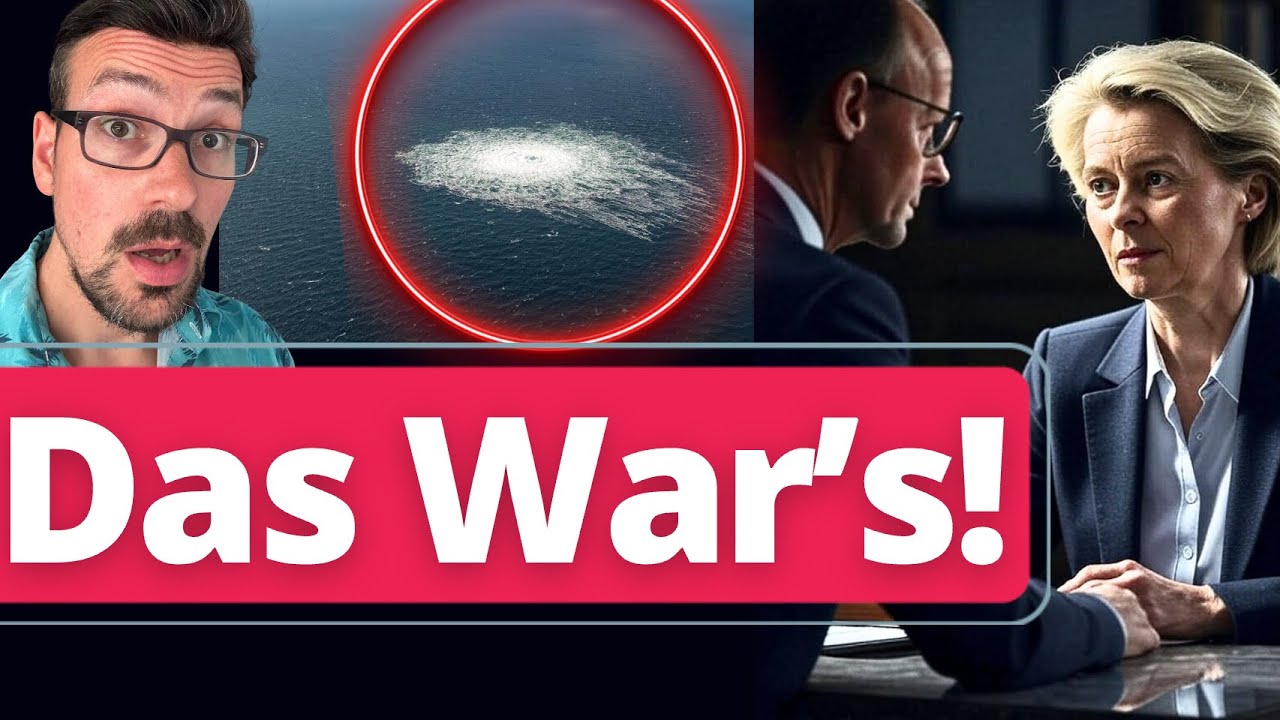 Breaking news: Merz wants to STOP Nordstream once and for all!