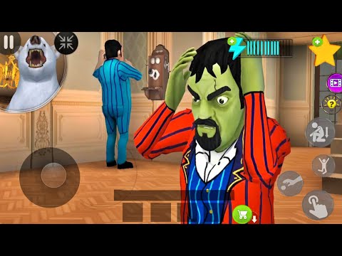 Scary Stranger 3D - New Neighbor New Final Scene Un-Bear-Able Prank  (Android,iOS)